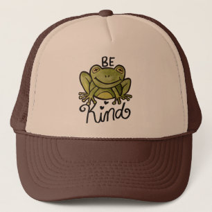Wees een soort kikker trucker pet