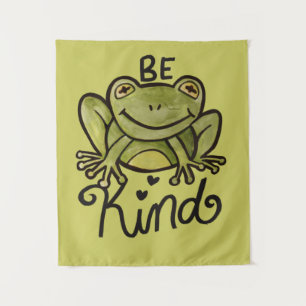 Wees een soort kikker wandkleed