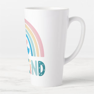 Wees een soort regenboog latte mok