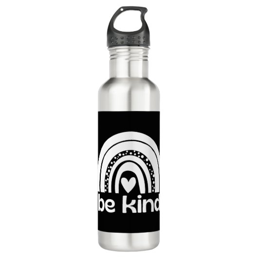 Wees een soort regenboog waterfles (Voorkant)
