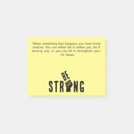Wees een sterke post-it-note post-it® notes