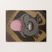 Wees een vriendelijke Duitse herder Legpuzzel (Horizontaal)