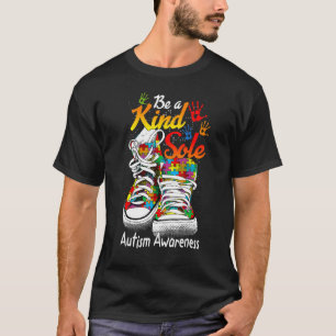 Wees Een Vriendelijke Ziel Autism Awareness Maand  T-shirt