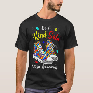 Wees Een Vriendelijke Ziel Autism Awareness Regenb T-shirt