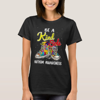 Wees Een Vriendelijke Ziel Autisme Bewustzijn Puzz T-shirt
