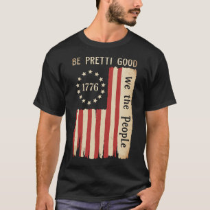 Wees een vrij goed Mensenrechten Vlag Wij Het Vo T-shirt
