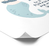 Wees een Zeemeermin | Kinderkamer Poster (Hoek)