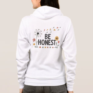 Wees Eerlijk Bloem Hoody Roze Geel Groene Bloem