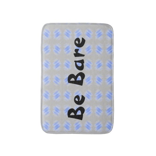 Wees extra Abstract Bath Mat. Badmat (Voorkant Verticaal)