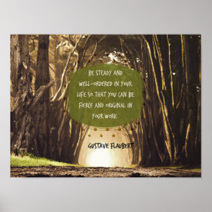 Wees fel en origineel poster