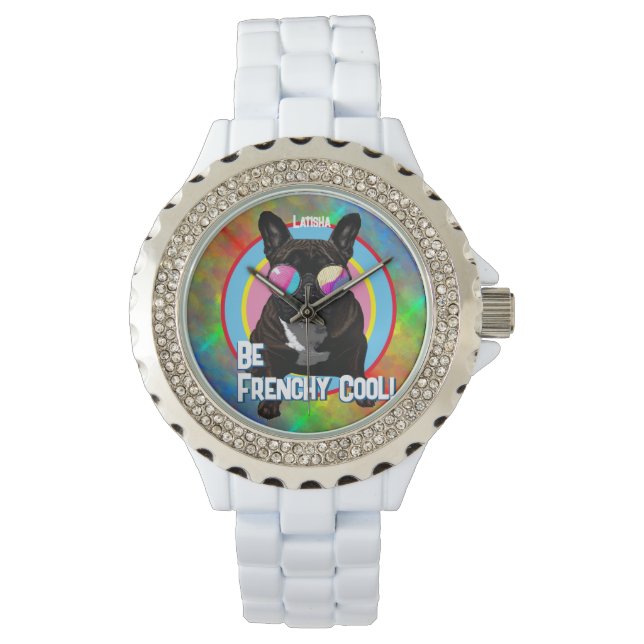 Wees frenchy cool horloge (Voorkant)