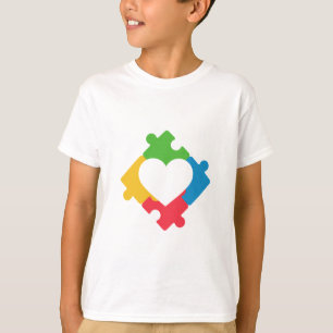 Wees geduld, ik ben non-verbaal Cute Autism Kinder T-shirt