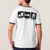 Wees geen BOOM! T-shirt (Achterkant volledig)