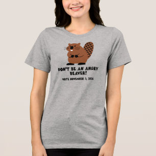 Wees geen boze bever Stem 3 november 2026  Tri-Blend Shirt