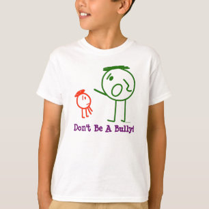 Wees geen Bully!  T-shirt van het kind