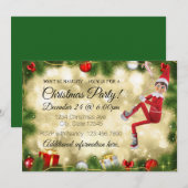 Wees geen onnozele kerstfeest kaart (Voorkant / Achterkant)