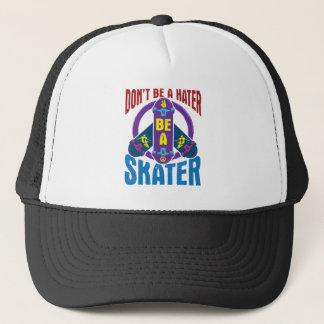 Wees geen sukkel om skateboarden te zijn trucker pet