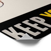 Wees geen sukkelaar  oorlogsposter van de VS Poster (Hoek)