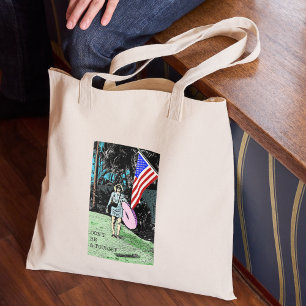 Wees geen toerist! grote tote bag