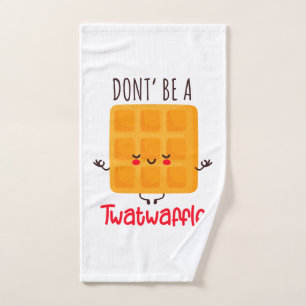 Wees geen twatwafel bad handdoek