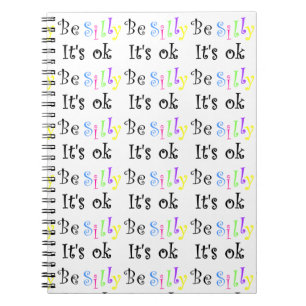 Wees Gekke Het is ok-notitieboek Notitieboek