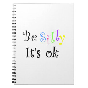 Wees Gekke Het is ok-notitieboek Notitieboek