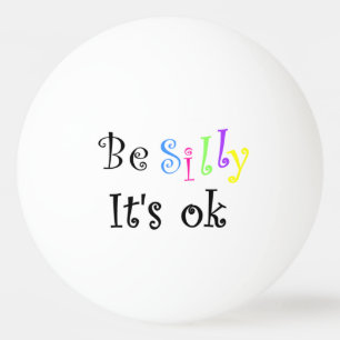Wees Gekke Het is OK Pingpongballen