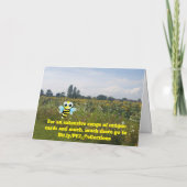 Wees gelukkig. Blanco kaart (Achterkant)