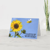 Wees gelukkig. Blanco kaart (Achterkant)