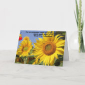 Wees gelukkig. Blanco kaart (Achterkant)