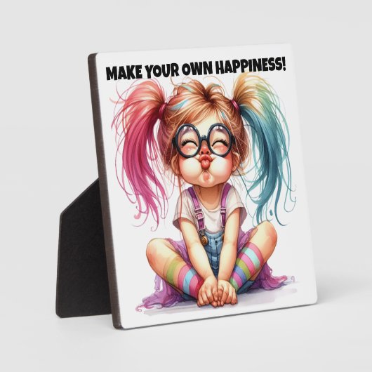 WEES GELUKKIG! FOTOPLAAT (Voorkant)