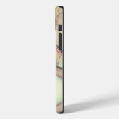 Wees gelukkig gepersonaliseerd monogram Case-Mate iPhone case (Achterkant / Links)