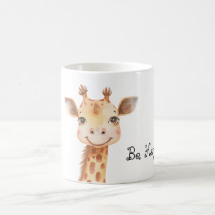 Wees Gelukkige Giraffe Koffiemok