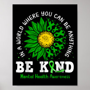 Wees gerust op een gezond verstand van groene zonn poster