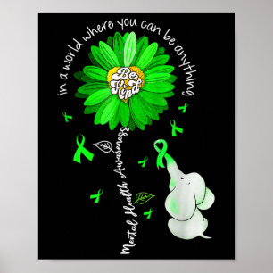 Wees gerust op een gezond verstand van groene zonn poster