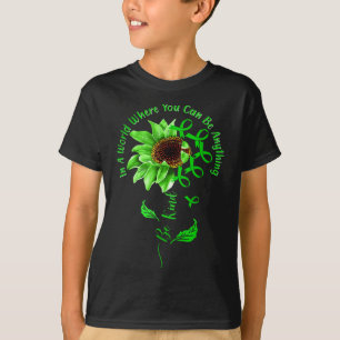 Wees gerust op een gezond verstand van groene zonn t-shirt