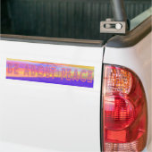 Wees gerust over de Bumpersticker van de vrede (Op Truck)