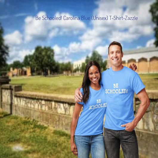 Wees geschoold! t-shirt