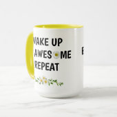 Wees Geweldig Mok (Voorkant links)