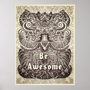Wees Geweldige - Offerte voor een positieve verkla Poster