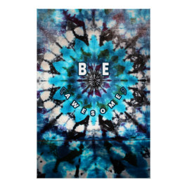 Wees Geweldige Tie Dye Design Perfect Poster