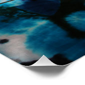 Wees Geweldige Tie Dye Design Perfect Poster (Hoek)