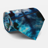 Wees Geweldige Tie Dye Design Stropdas (Opgerold)