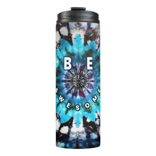 Wees Geweldige Tie Dye Design Thermosbeker (Voorkant)
