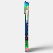 Wees gewoon blij Fun Quote Inspirivity iPhone Case (Achterkant / Links)