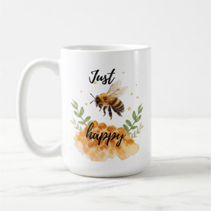 Wees gewoon gelukkig koffiemok