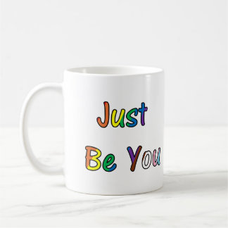 Wees gewoon jezelf koffiemok