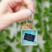 Wees gewoon jezelf sleutelhanger (Hand)