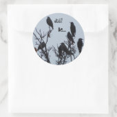 "Wees gewoon" ronde stickers (Tas)