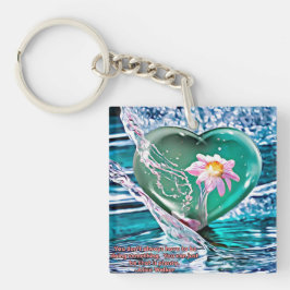 Wees gewoon sleutelhanger